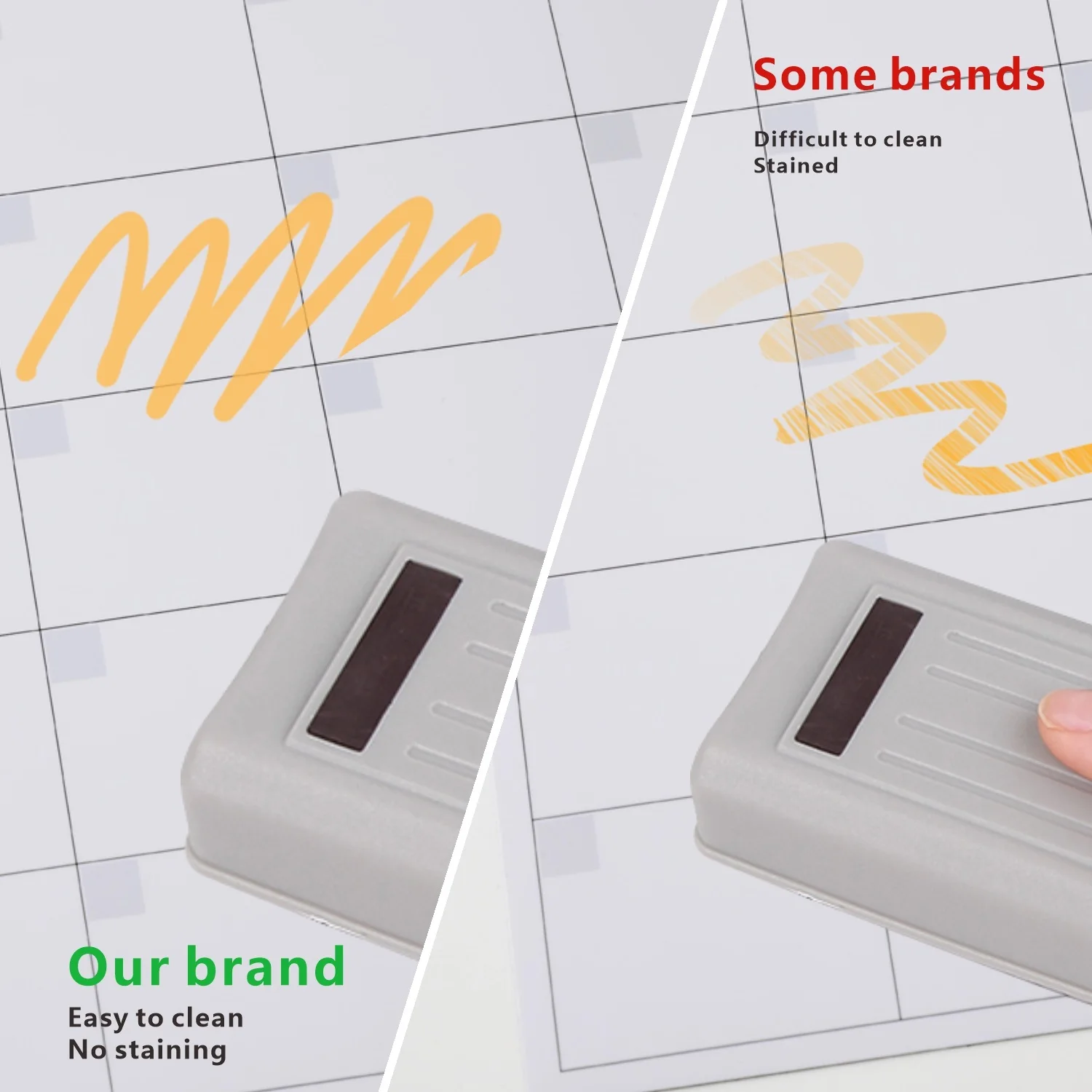 Magnetic Calendar For Fridge Monthly Weekly Planner Calendar Table Dry Erase Whiteboard With Pen Fridge Sticker Message Board - Image 7